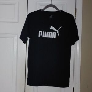 Puma black short sleeve t-shirt Sz XL (18-20)